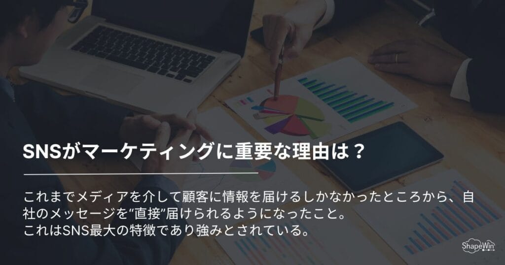 SNSがマーケティングに重要な理由_インフォグラフィック